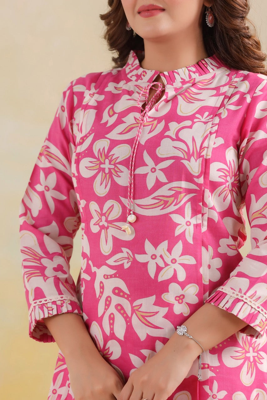 Women’s Printed Cotton Co-ord Set